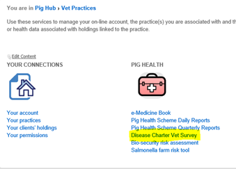PigHub Significant Diseases Charter Vet screenshot 2
